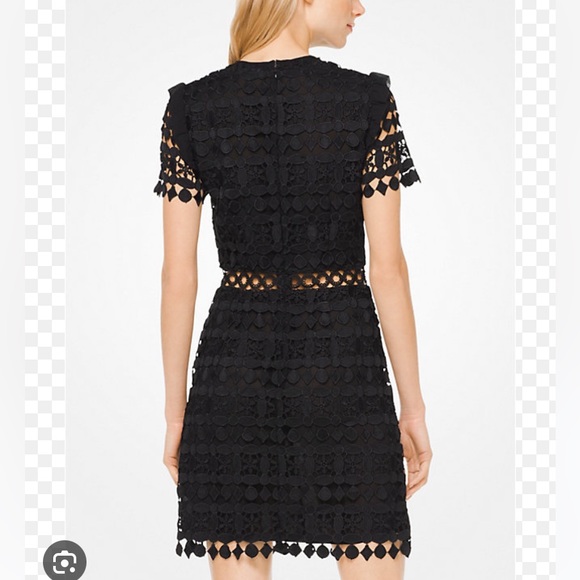 Michael Kors Black Appliqué Dress - Picture 2 of 5